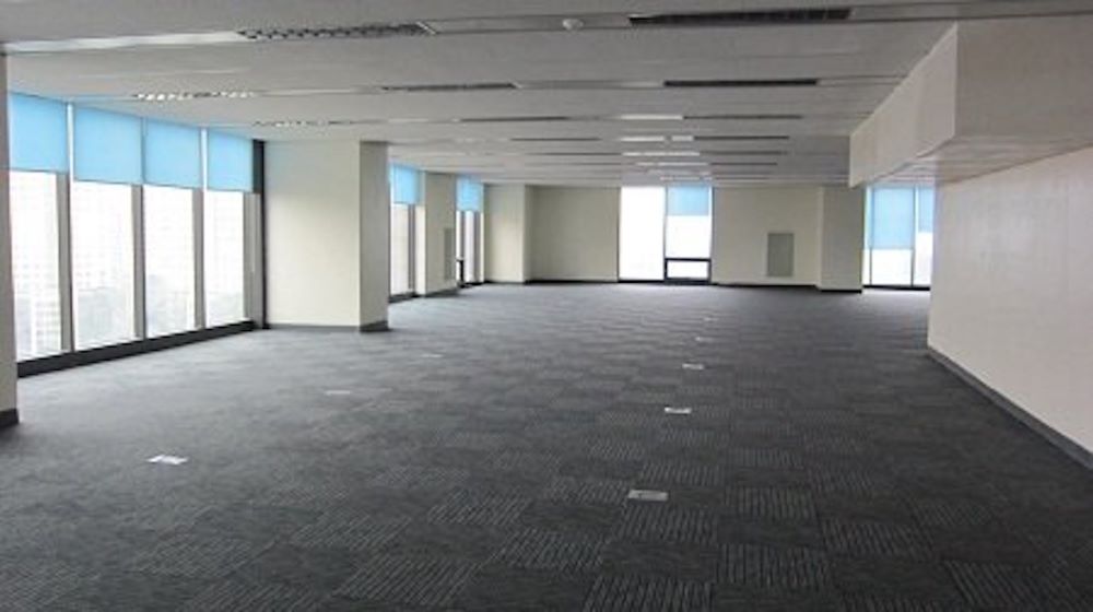 The high office vacancy rate raises questions about the future of large large floor plate office buildings